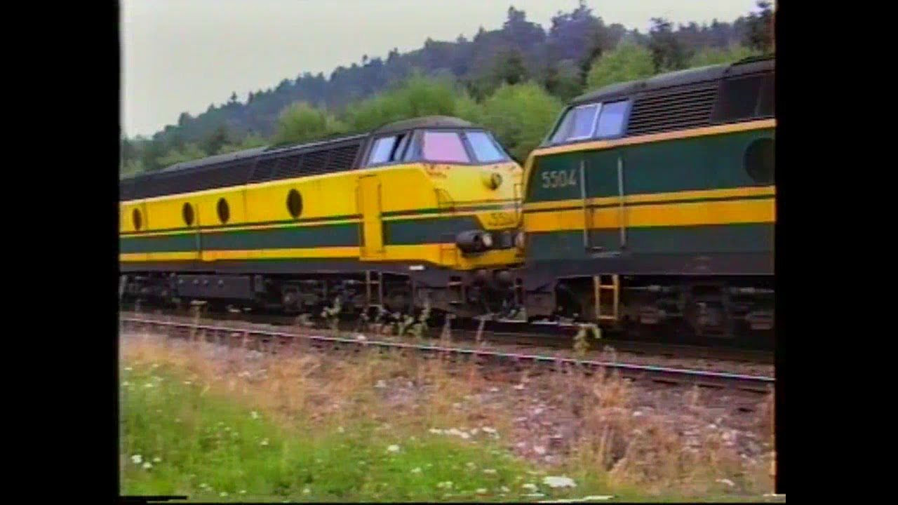 059 SNCB - NMBS - Ligne 42 le 09/07/1992