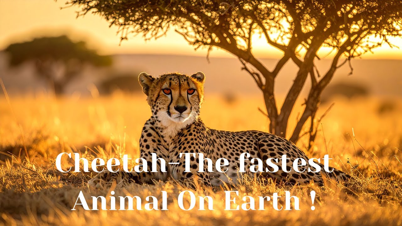 The Cheetah 🐆 | The Fastest Animal on Earth | #kidslearning #animalsstories #natureforkids