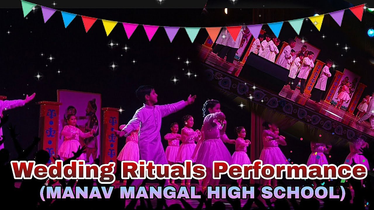 Full performance on wedding Ritual 2026🫶🏻|Manav mangal high school❤️✨|Annual day