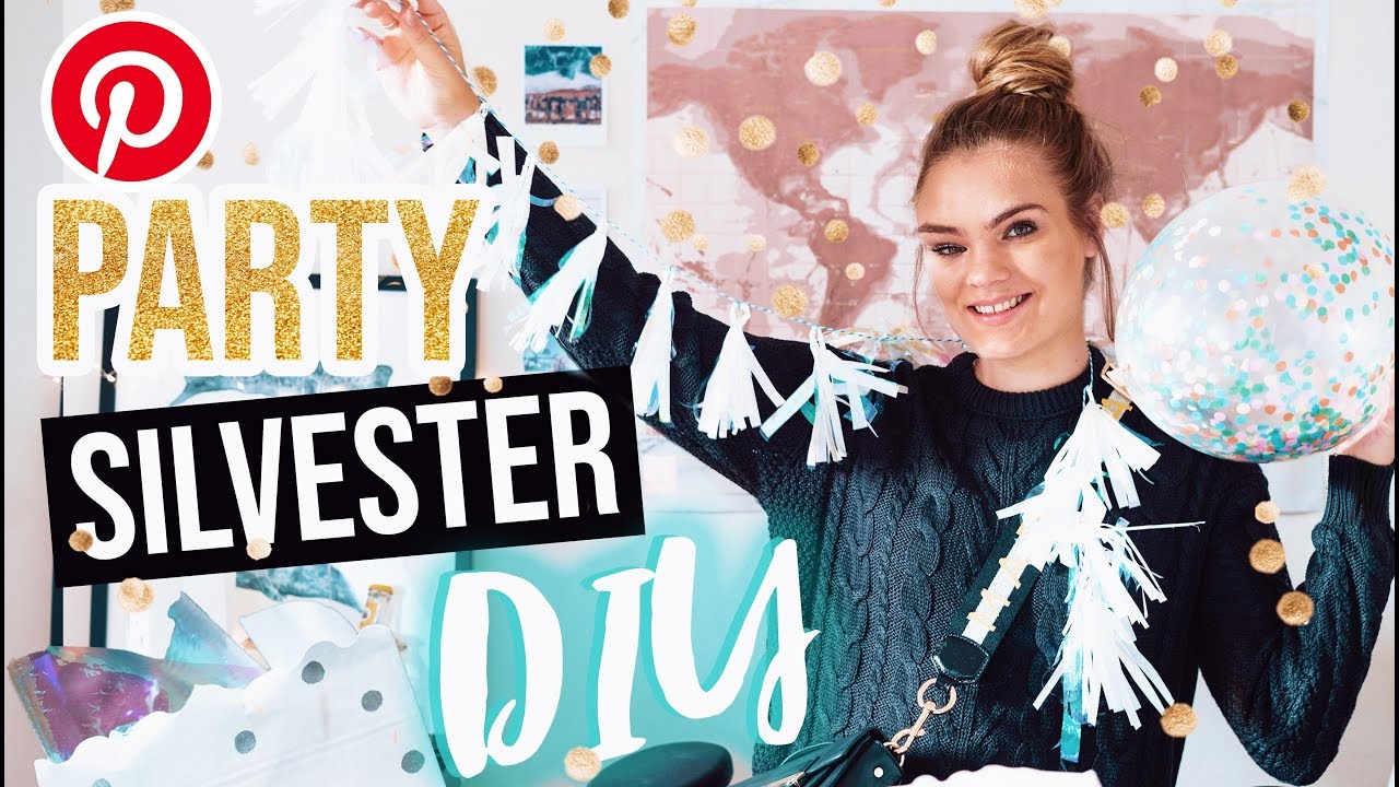 5 SILVESTER PARTY DIY's - Last Minute Deko Ideen selber machen // I'mJette
