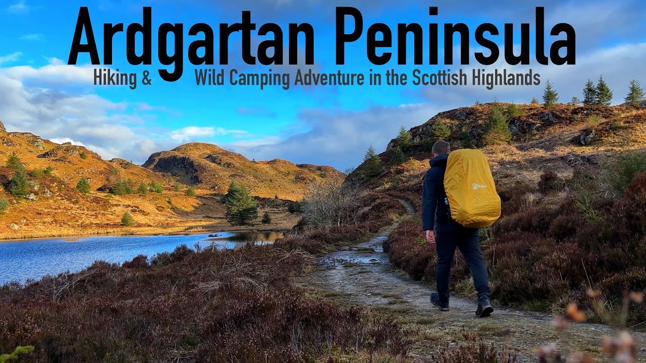 2 Days Wild Camping on the Ardgartan Peninsula in the Scottish Highlands
