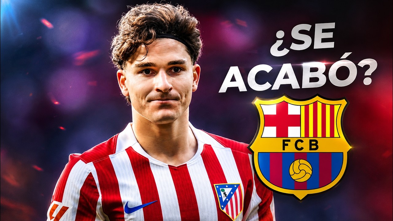 JULI&Aacute;N &Aacute;LVAREZ ya ENTRENA para el ATL&Eacute;TICO: se acab&oacute; lo del BAR&Ccedil;A?