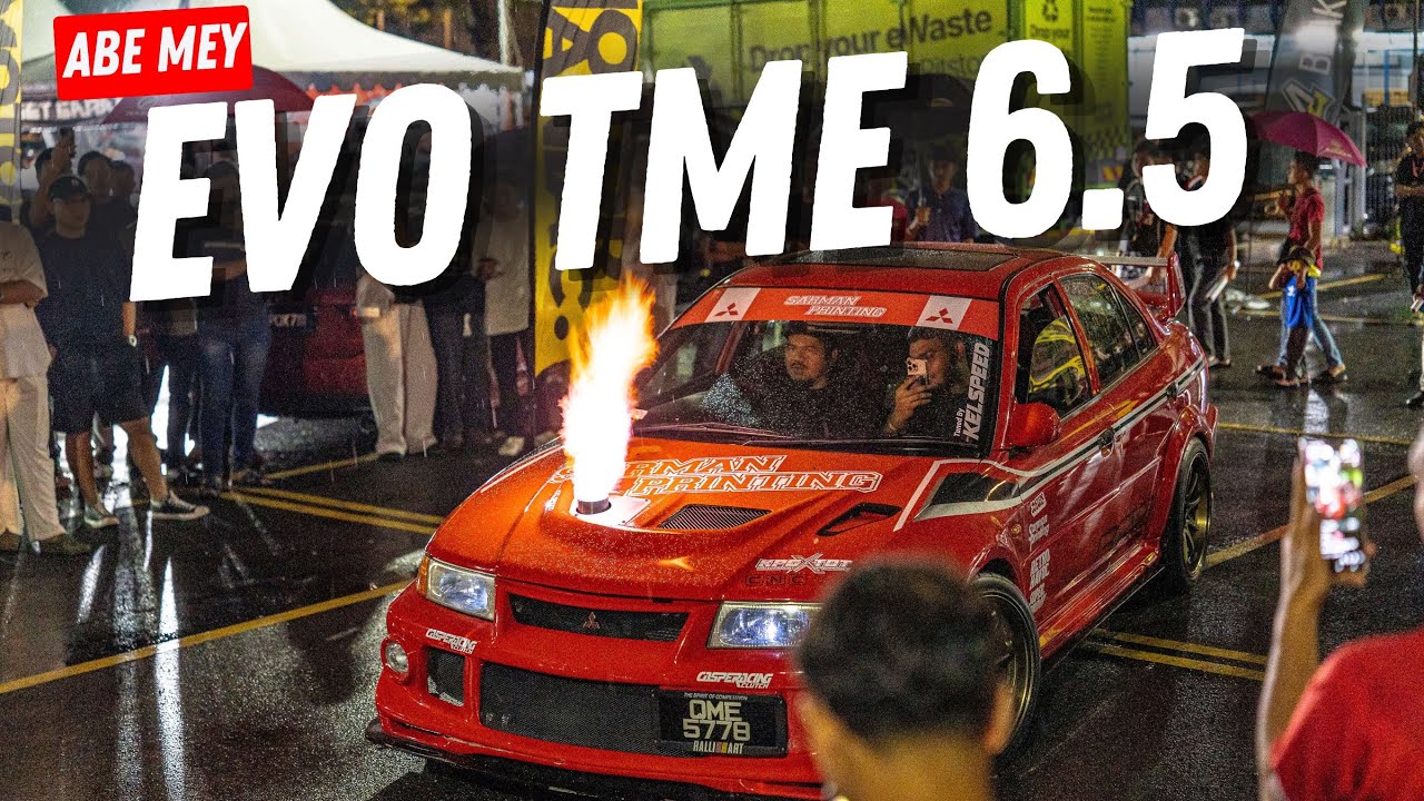 EVO TME 600HP Abe Mey – Setup Autoshow Tapi Jiwa Drag!