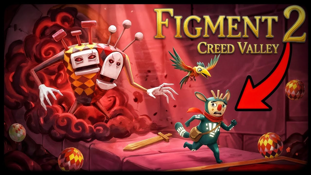 RUN FROM THE JOKER!!! | FIGMENT2 CREED VALLEY 