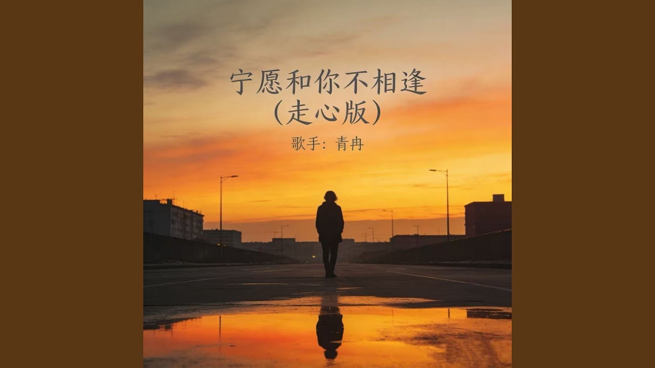 宁愿和你不相逢 (走心版)