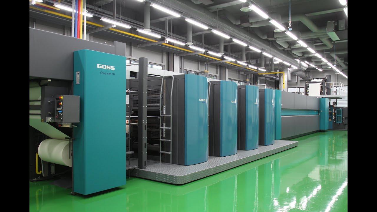 GOSS M600 Web Offset Printing press / Maeil Business Newspaper (www.m-print.co.kr)