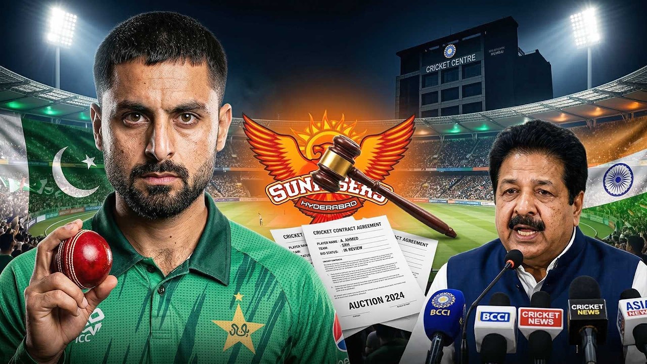 BCCI Reacts After SRH-Owned Team Buys Pakistan Star Abrar Ahmed