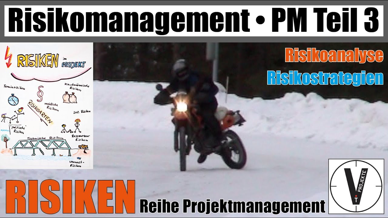 Teil 3 &bull; Risikomanagement &bull; Risikoanalyse &bull; Risiken &bull; Reihe Projektmanagement &bull; PM