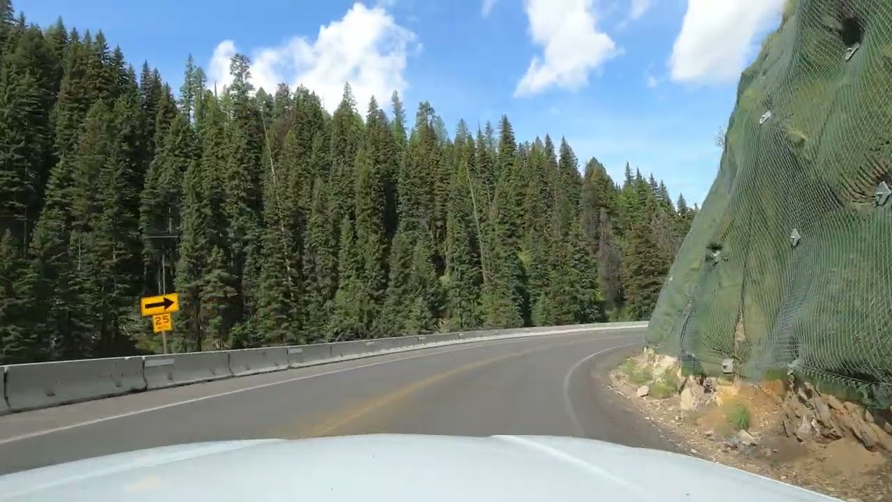Driving from McCall to New Meadows, Idaho  /  Summer 2022 Idaho Trip