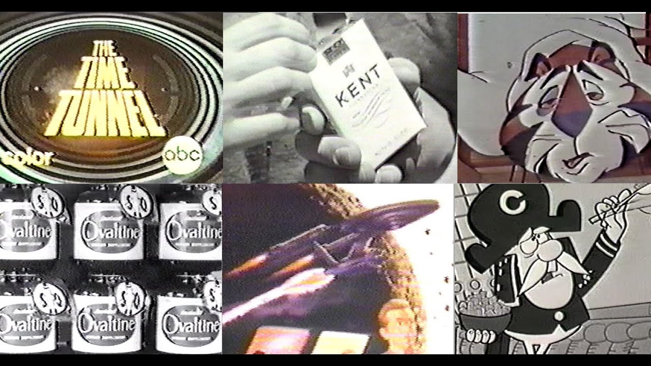 1950s & 1960s rare TV commercial compilation 1 hour Vol. two