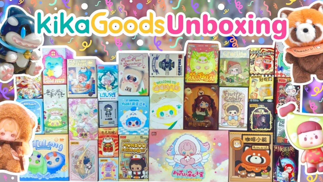 HUGE KIKAGOODS BLIND BOX UNBOXING!! *♡* DODO NOMI, PLUSH, AND MORE!!