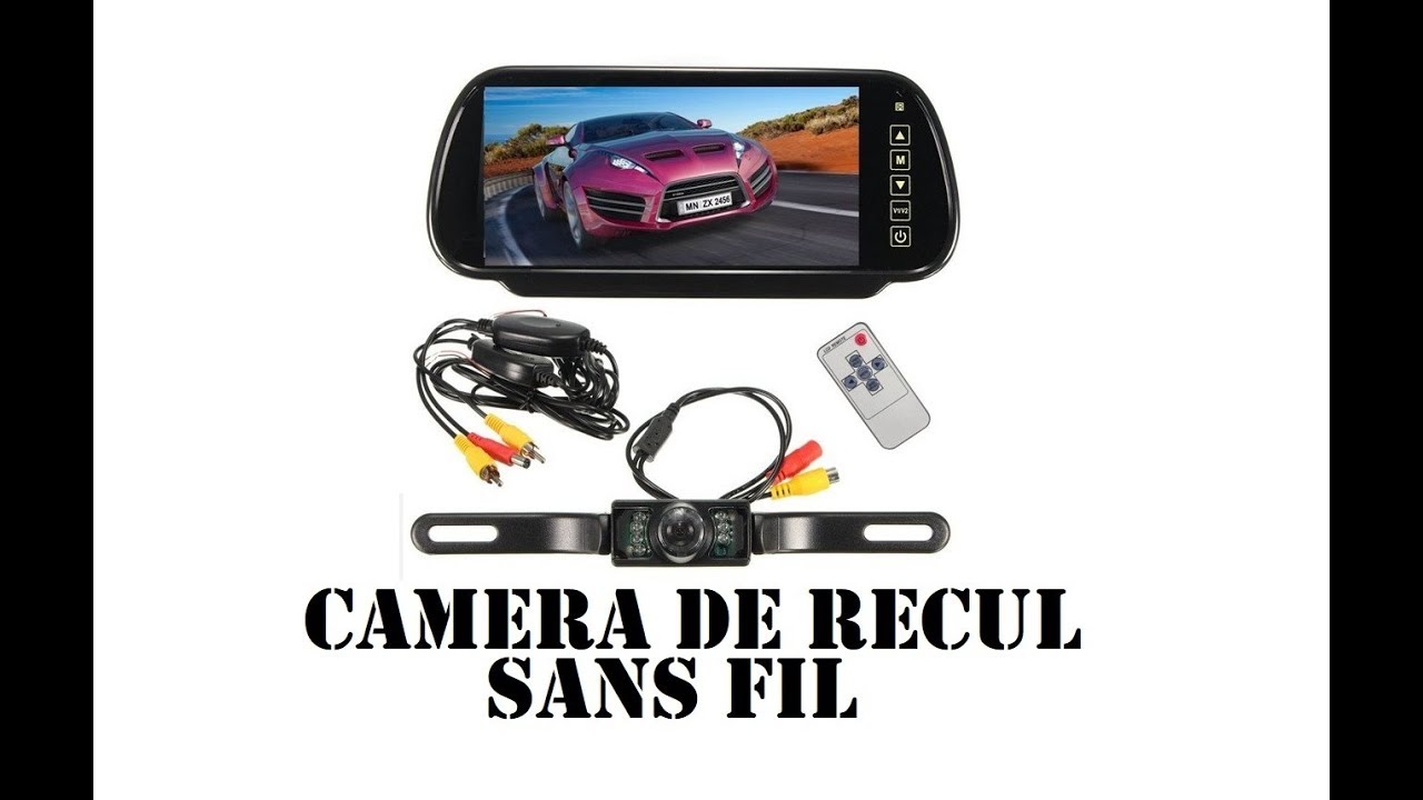 Cyrob : Revue camera de recul sans fil