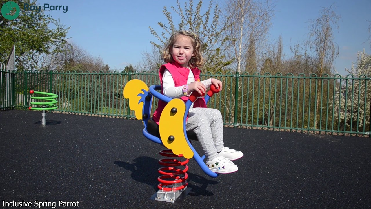 Inclusive Parrot Spring Rider