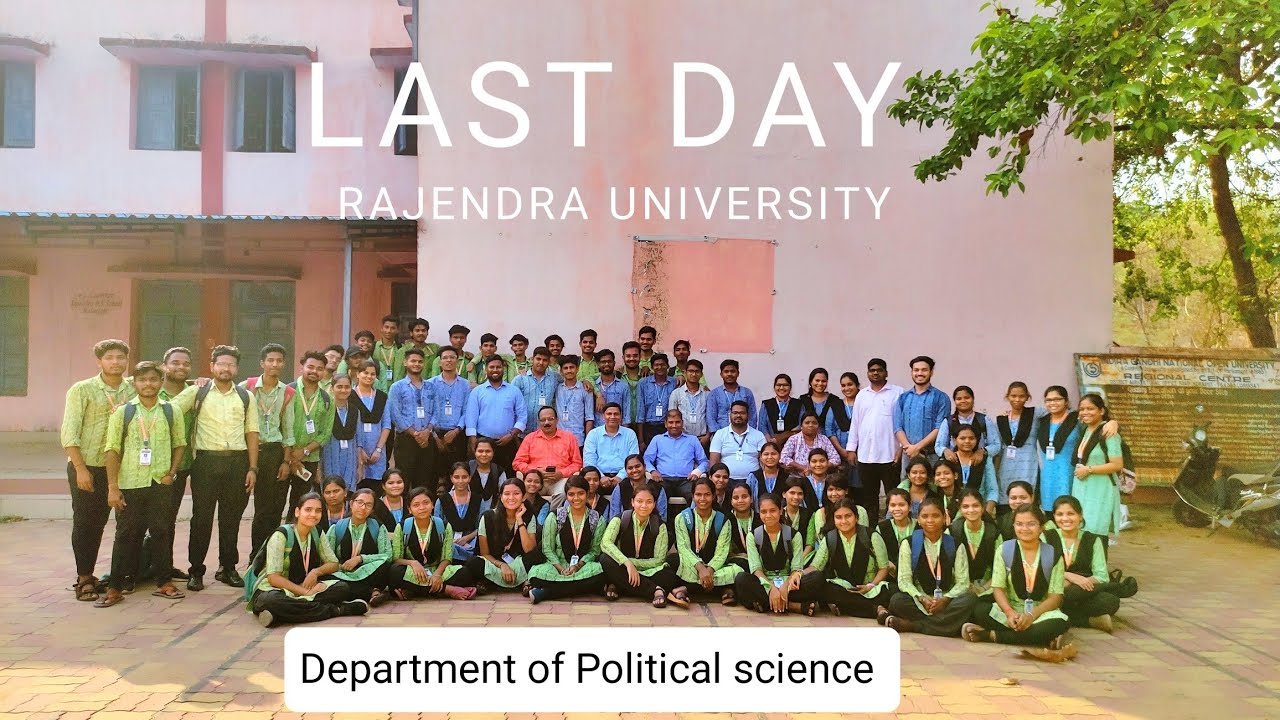 END OF AN ERA💗🫂🎓//Department of Political science//Rajendra University Balangir//Explore Balangir