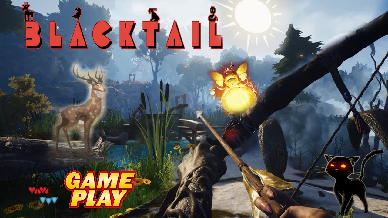 BLACKTAIL ★ Gameplay ★ PC Steam [ Free DEMO ] The Fantastic Adventure of Baba Yaga ★ Game 2022
