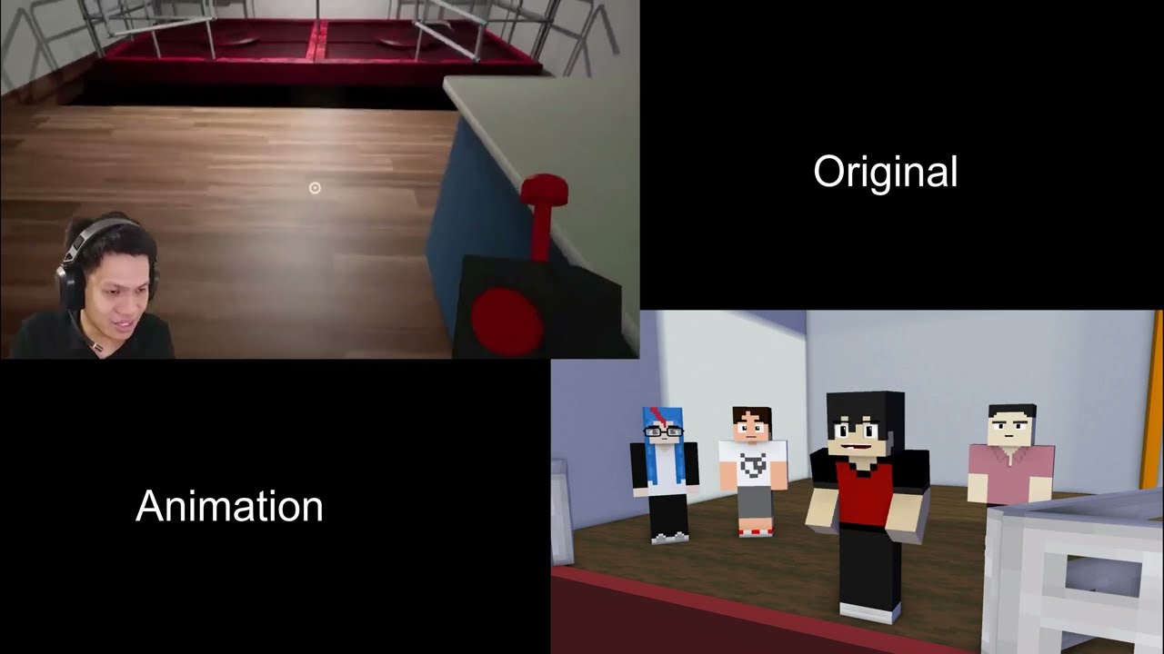 Original vs Animation - Garten Of Banban