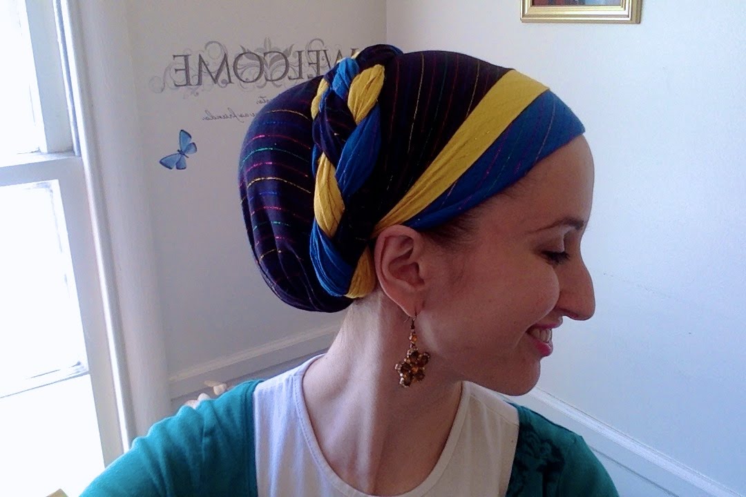 Wrapunzel Israeli Tichel Square Scarf Tutorial