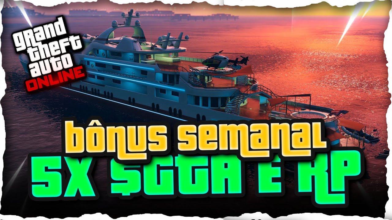 5X DINHEIRO E RP NAS MISS&Otilde;ES VIDA NO IATE - ATUALIZA&Ccedil;&Atilde;O SEMANAL GTA ONLINE