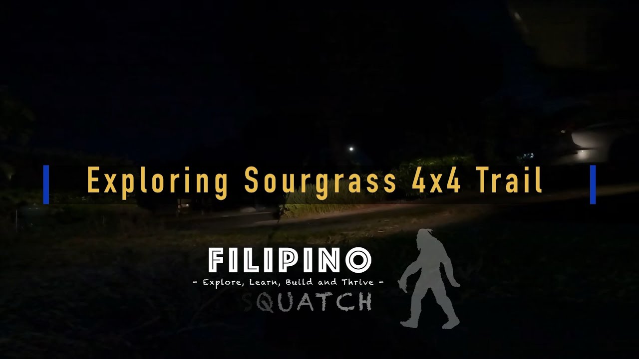 Exploring Sourgrass 4x4 trail