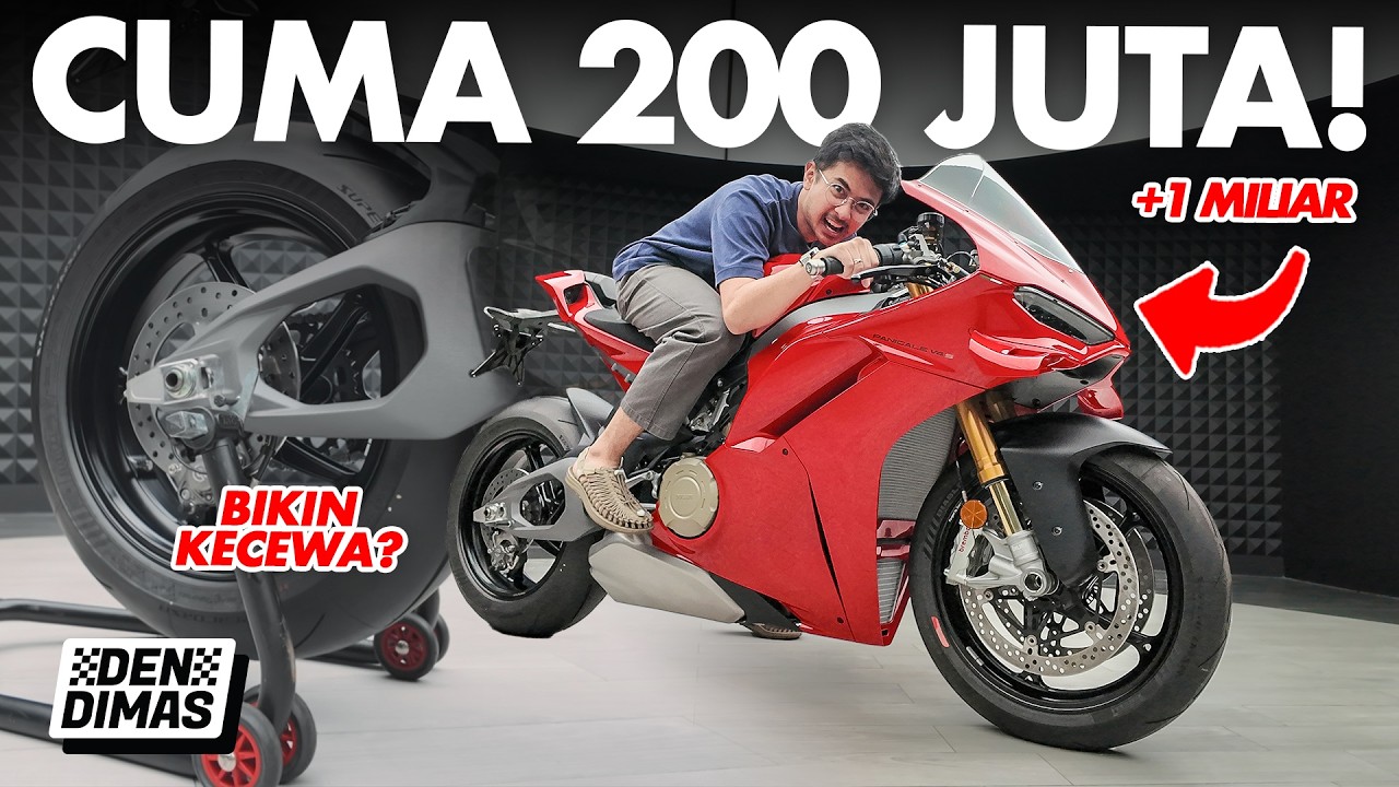 DAPET 5 AVANZA‼️ Ini Dia Ducati Panigale V4S Terbaru, Pertama di Indonesia