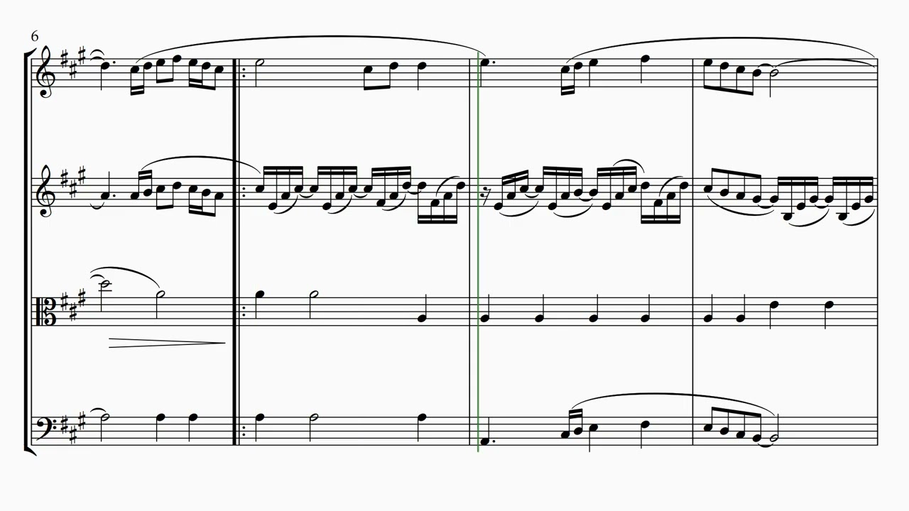 Chiquitita for String Quartet