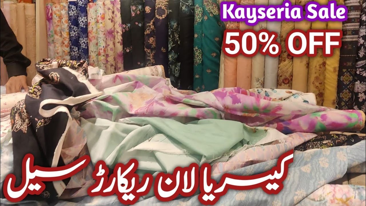 Kayseria Sale 50% OFF Entire Summer Collection
