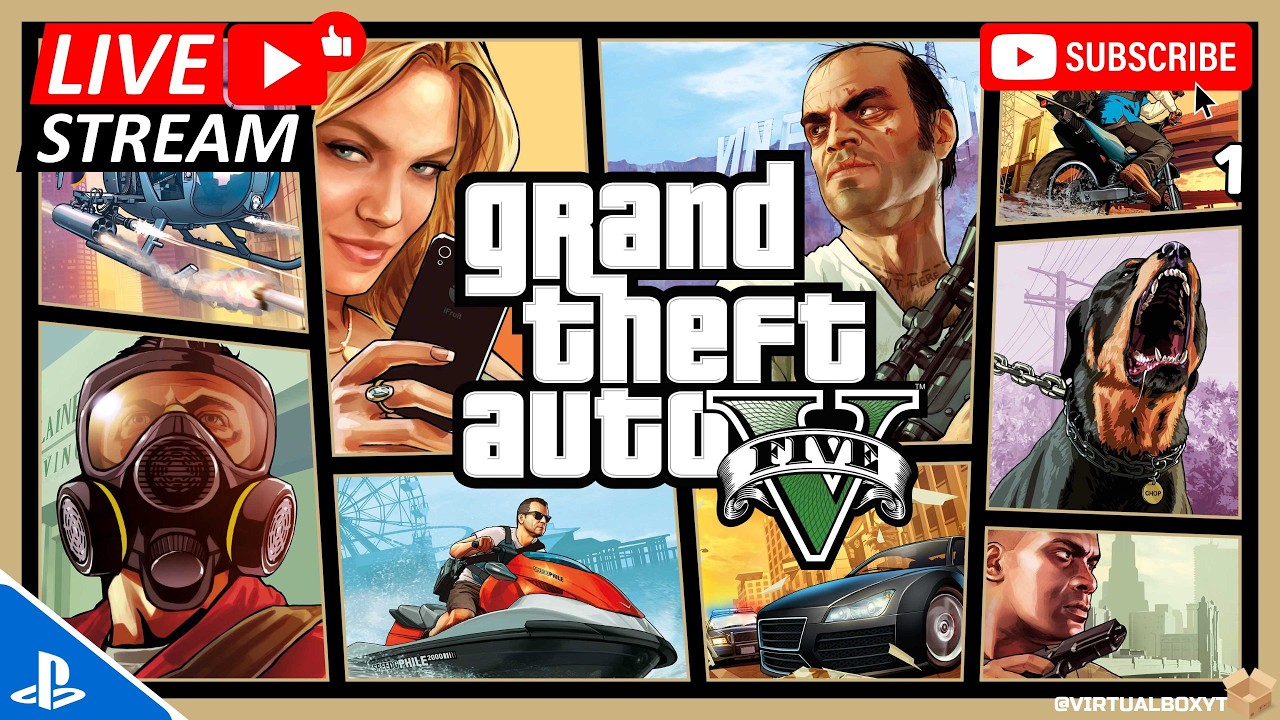 GTA V | Prólogo + Primeras Misiones – ¡TRES DESTINOS, UN SOLO CAOS! 🌆 | Gameplay Español PS5