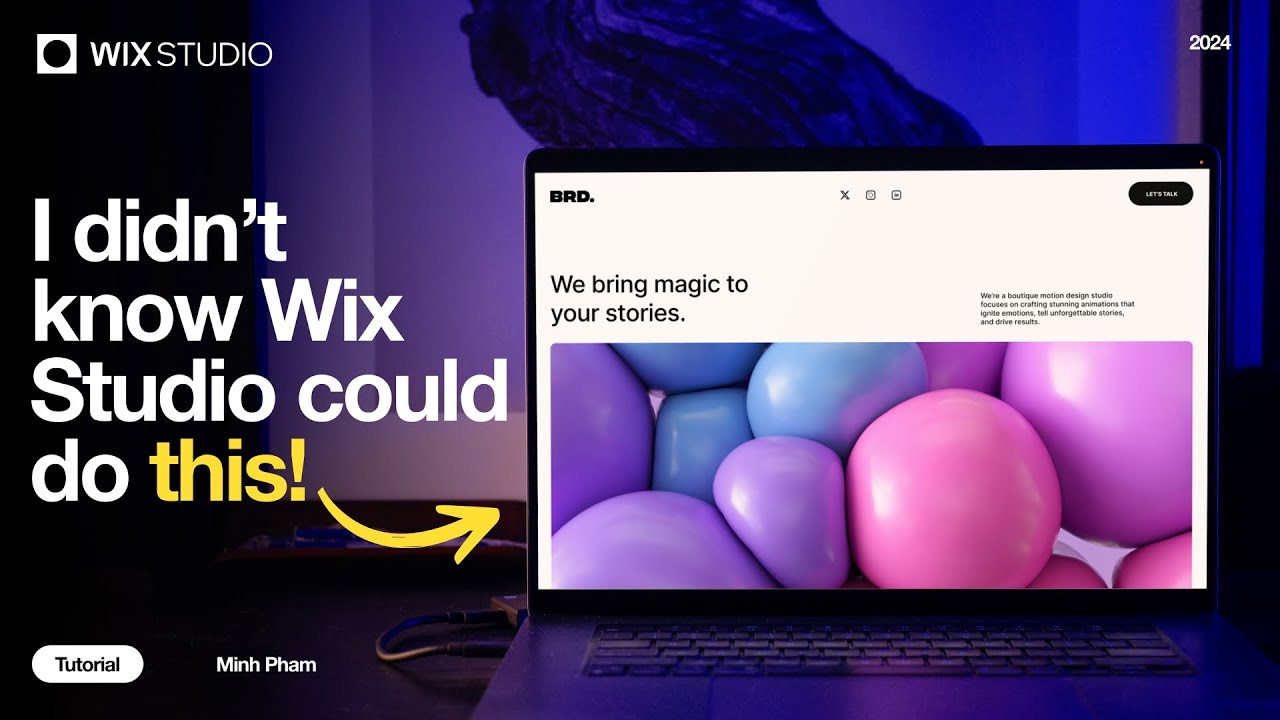 Я создал этот потрясающий веб-сайт для своего клиента с помощью Wix Studio — Учебное пособие