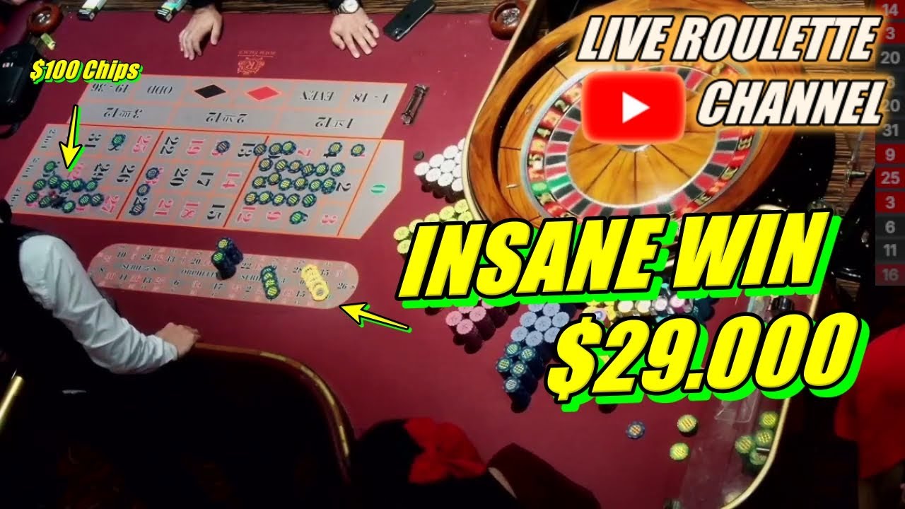 🔴 LIVE ROULETTE | 💰 INSANE WIN 💲29.000 In Las Vegas Casino 🎰 $100 Chips Bets Session ✅ 2024-09-07