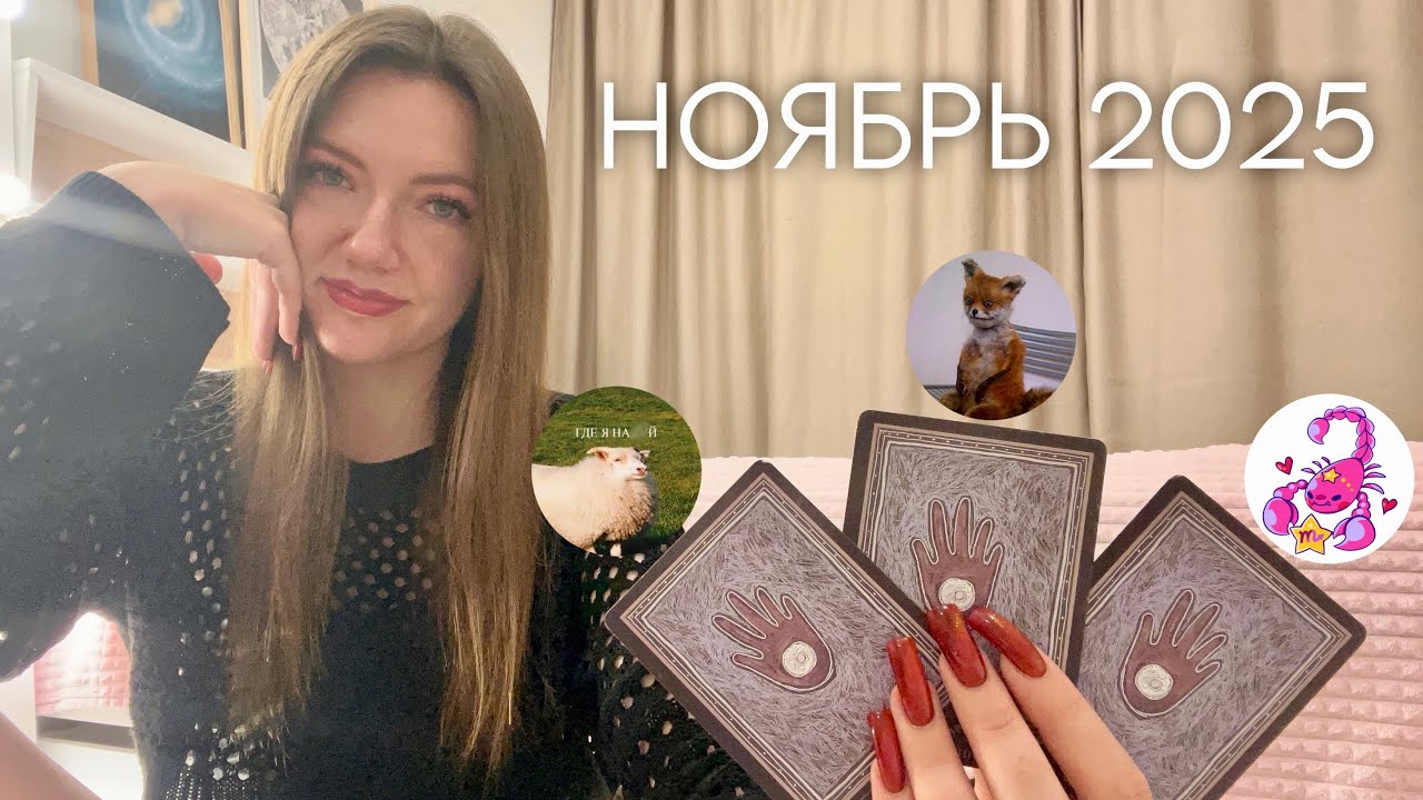 🦇Ноябрь 2025. События ближайшего будущего. Расклад таро онлайн🎃
