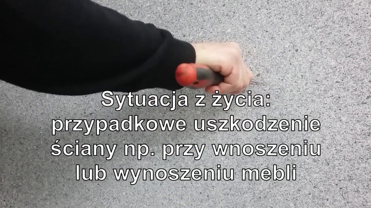 MULTILAN łatwa naprawa uszkodzeń ściany