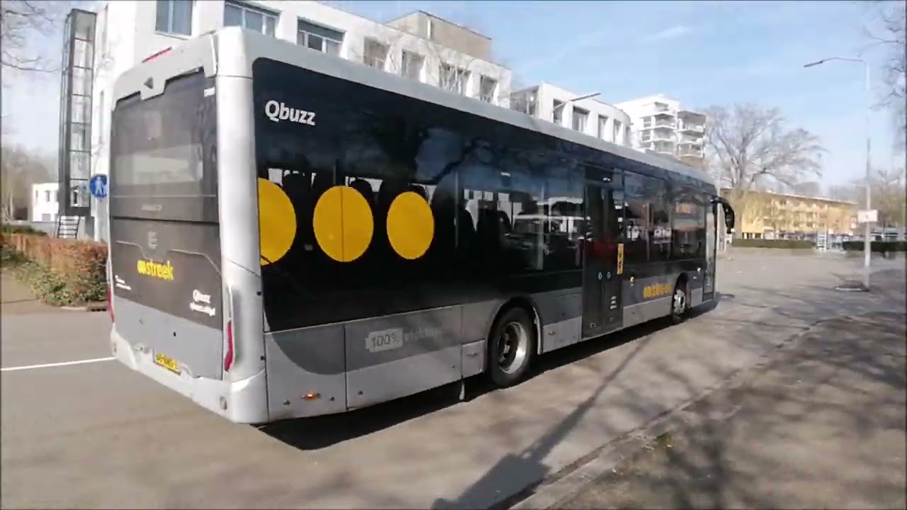 Het bus en trein vervoer in Emmen 16-03-2022