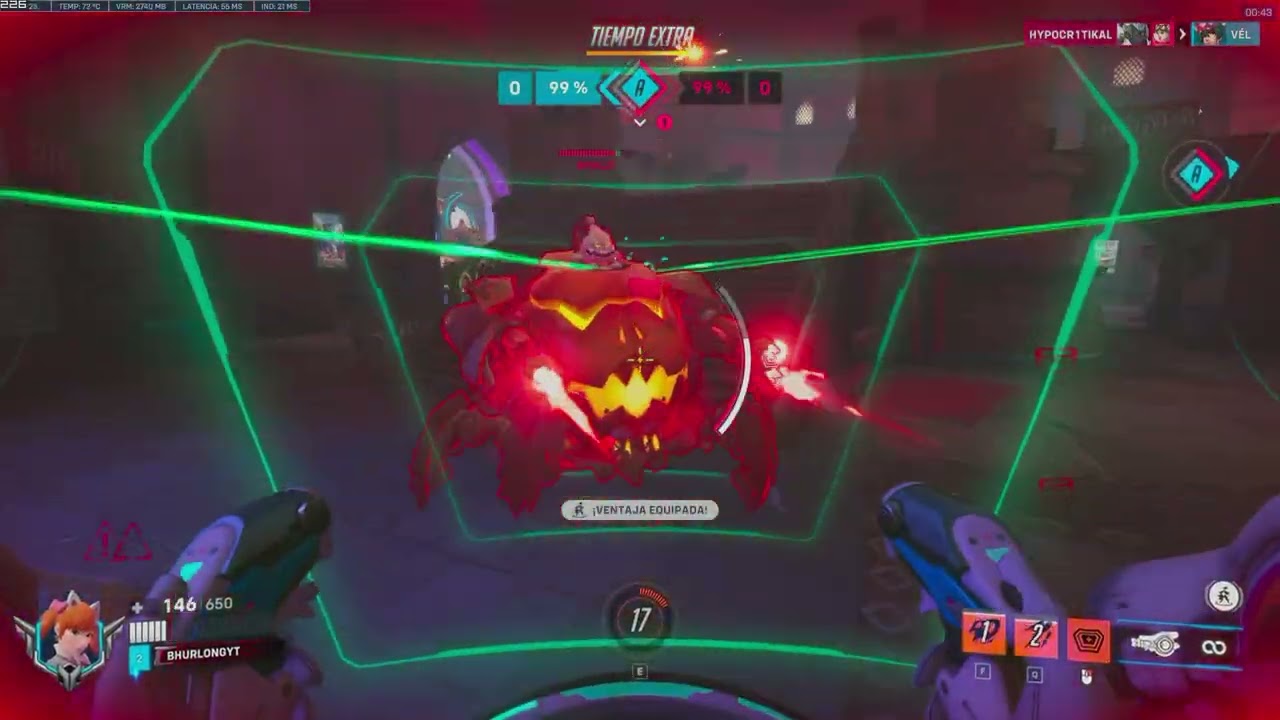 TANQUEANDO CON DVA EN TEMPORADA 18 COMPETITIVO DE OVERWATCH 2