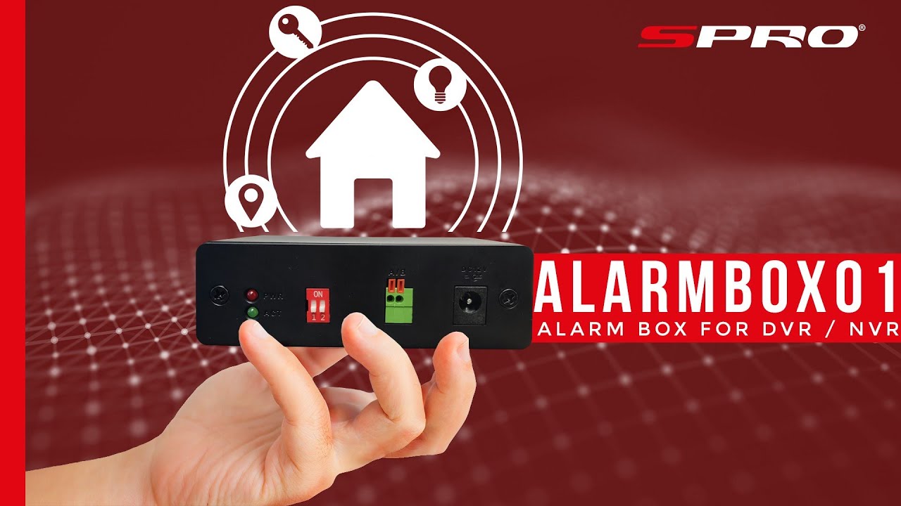 SPRO CCTV - Alarm Box - Product Review (ALARMBOX01)