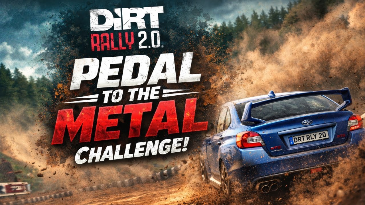 My First Ever Pedal to the Metal Attempt | DiRT Rally 2.0