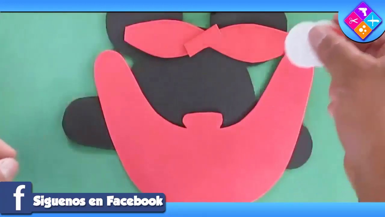 Visera de Goma Eva de Mickey y Minnie