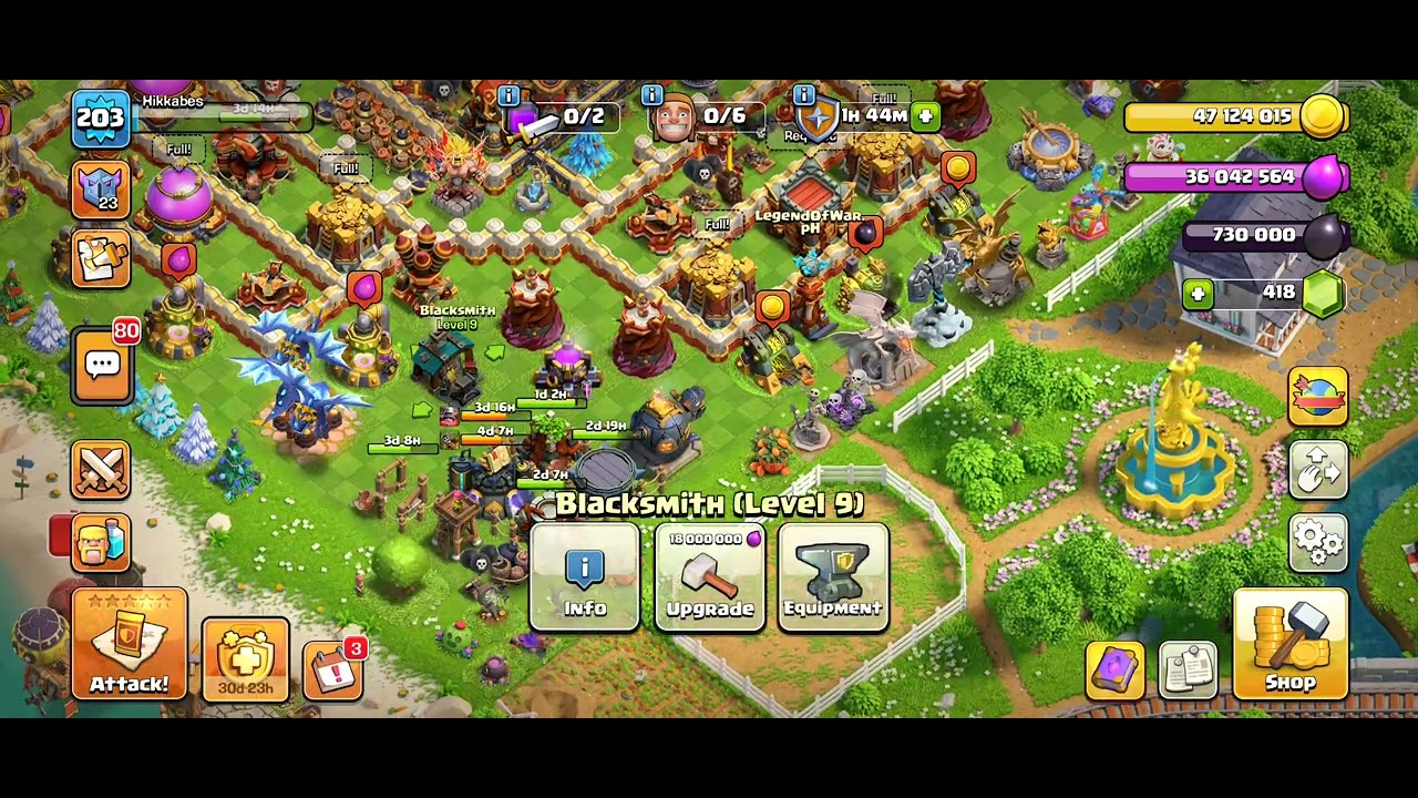 COC Hero Journey Bug, Meteor Staff missing