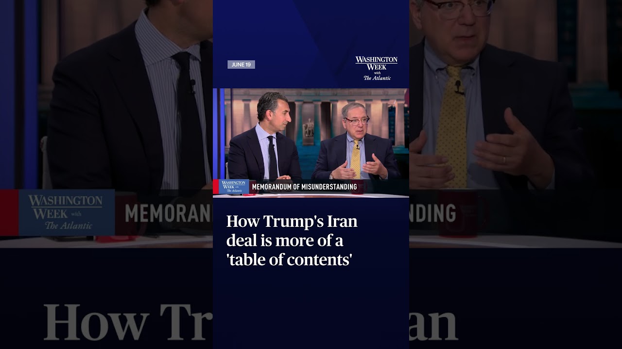 WATCH: How Trump's Iran deal is more of a 'table of contents'