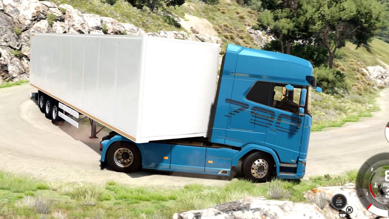 BeamNG Drive - Segra Ultimat + Trailer in Italy Part 1