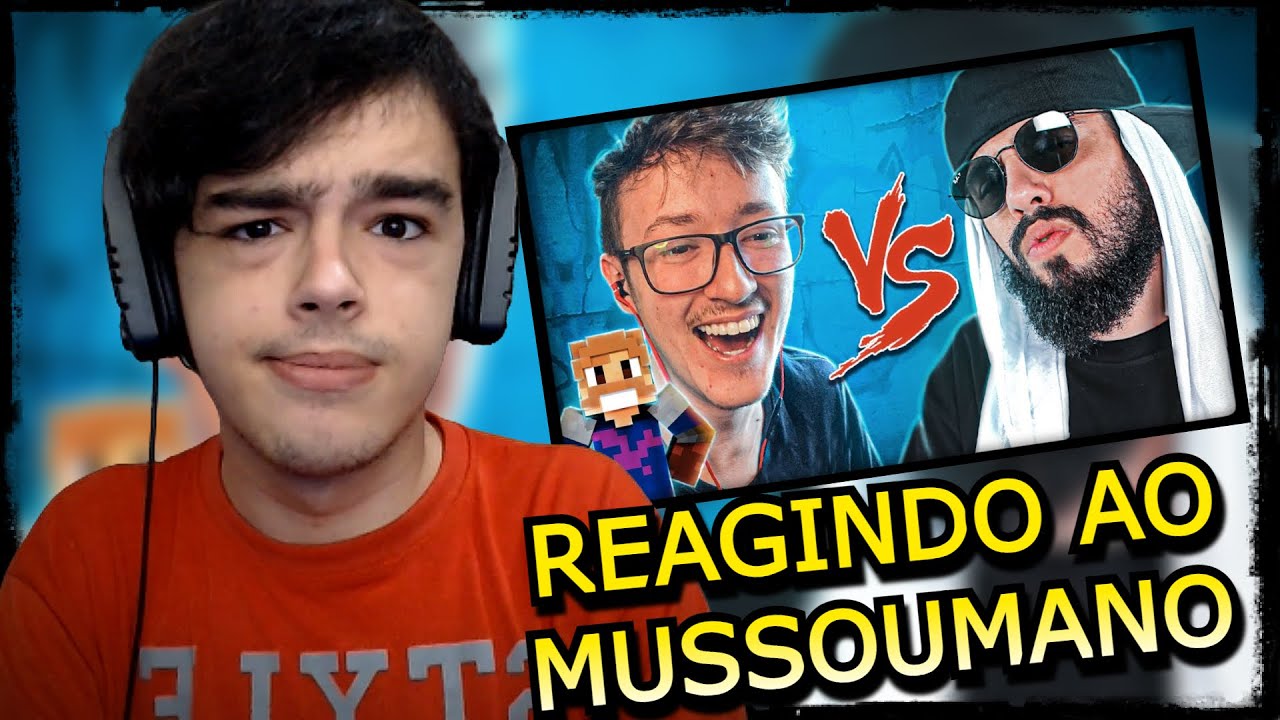 REACT   Tonigon Vs  Mussoumano   Batalha de Youtubers