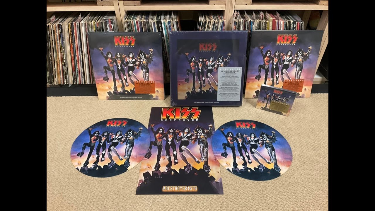 Kiss Destroyer 45th Anniversary Limited Edition Super Deluxe Boxset Unboxing