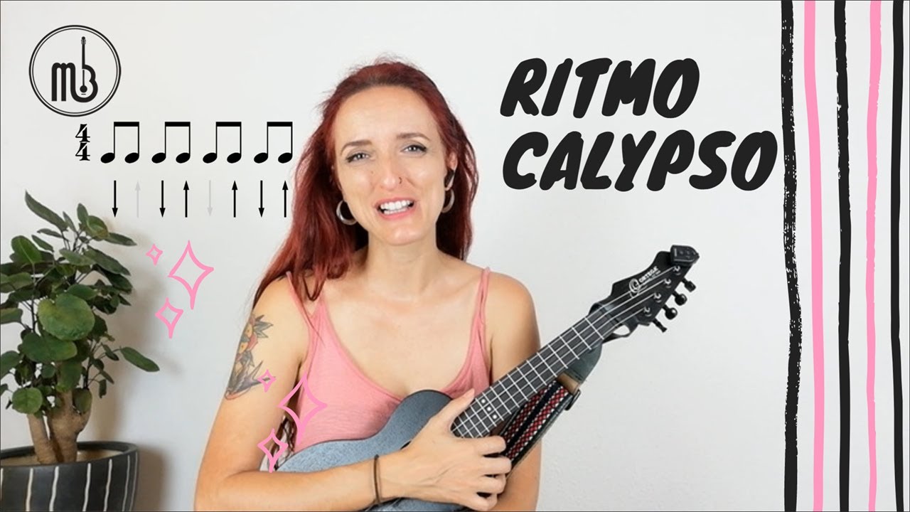Ritmo Calypso🌺Cómo tocarlo y entenderlo. Ukelele y guitarra.