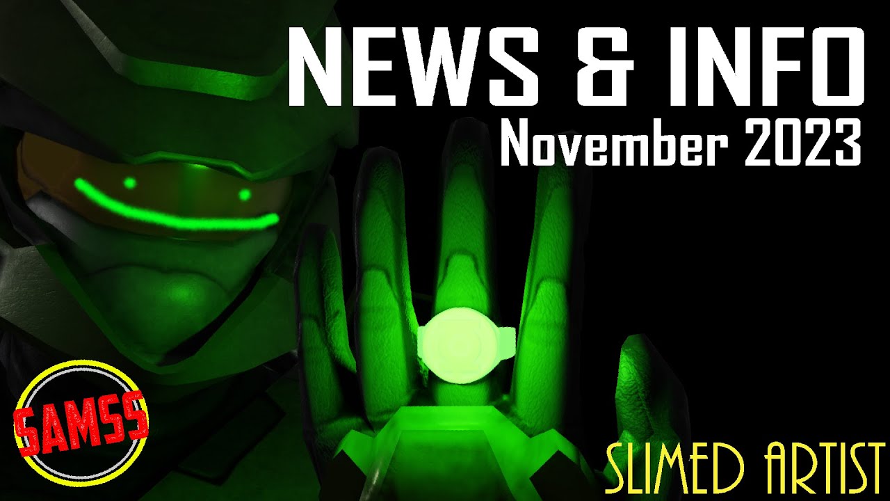 Slimed Artist | News, Machinimas, Gaming and Social Media (Nov 2023)