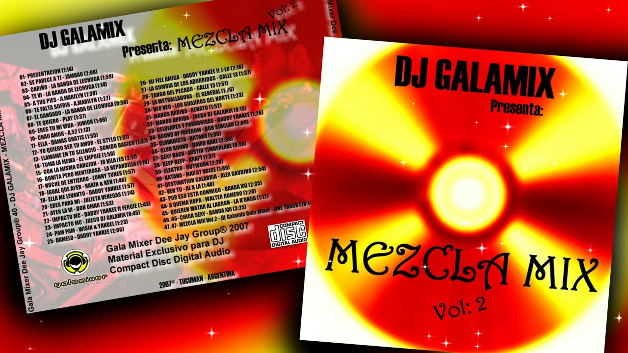 GALAMIXER - MEZCLA MIX VOL 2 (2007)