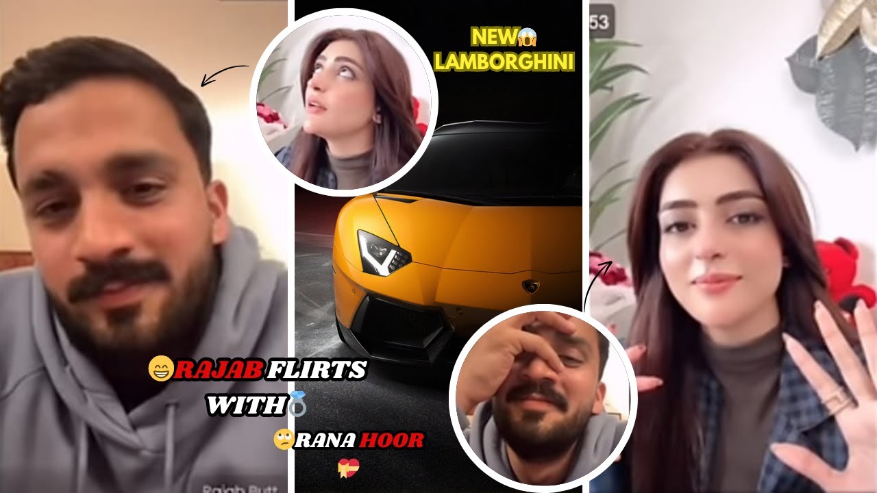 👉 Rajab Butt Flirt Gone Wild 😱 | New Lamborghini Flex | Rana Hoor Live Match