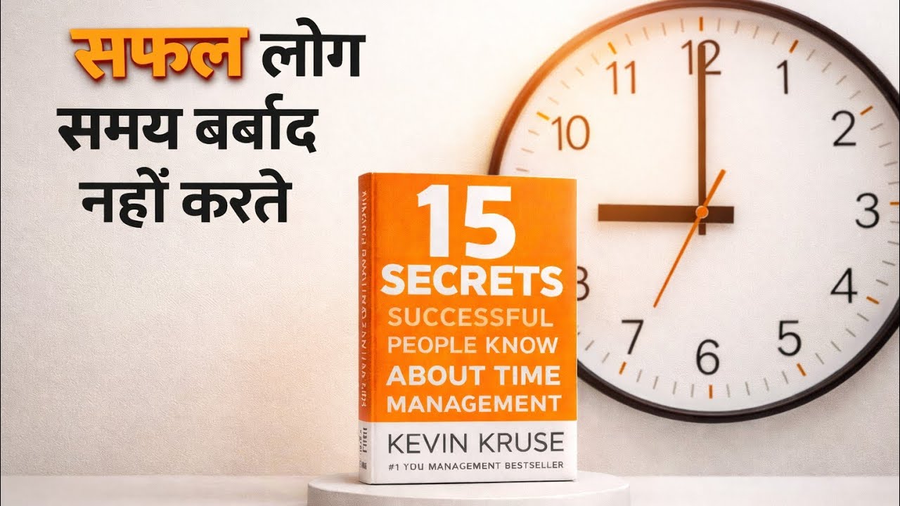 सफल लोग समय बर्बाद नहीं करते।💯🔥15 Secret Successful People Know About Time Management By Kevin Kruse