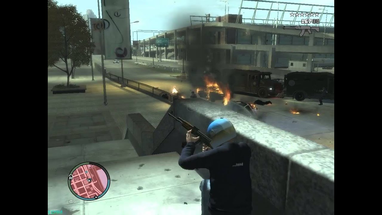 GTA 4 - Cheats - War - 6 Stars