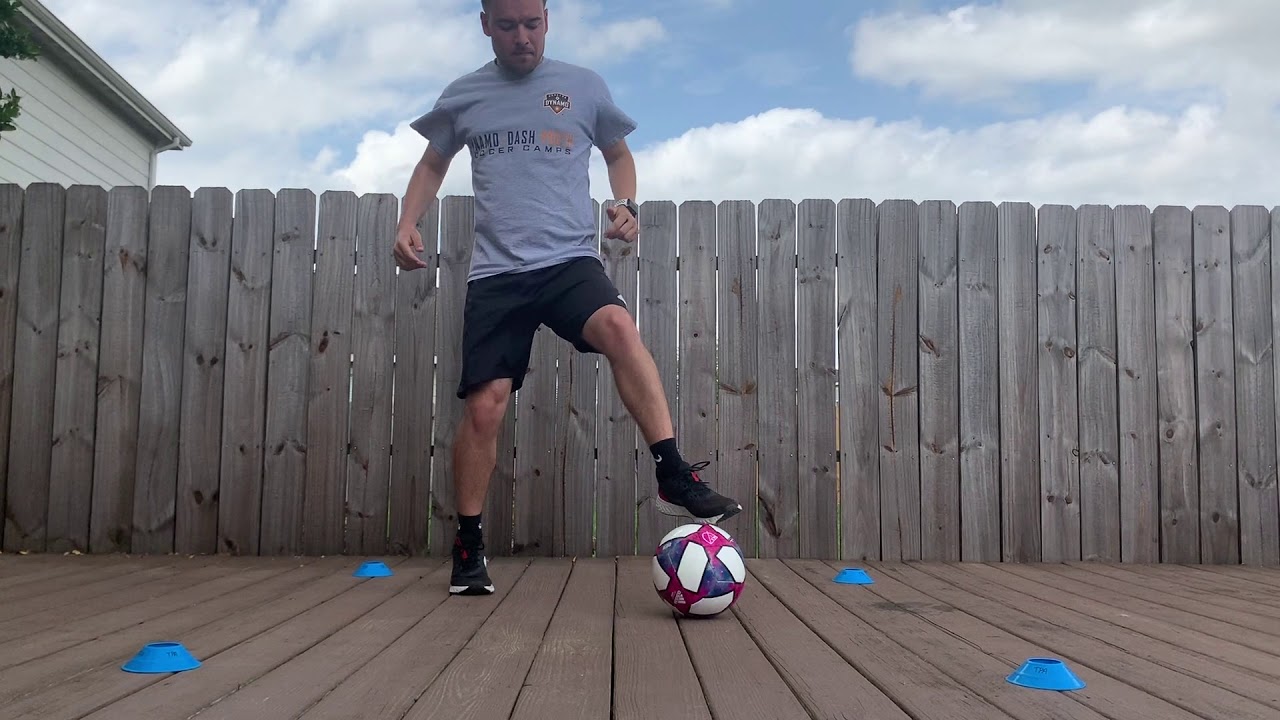 Ball Mastery - Skill 6 - Triple Sole Drag