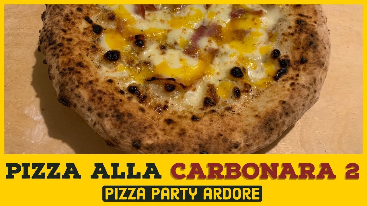 Una nuova pizza alla CARBONARA (con i vostri suggerimenti)