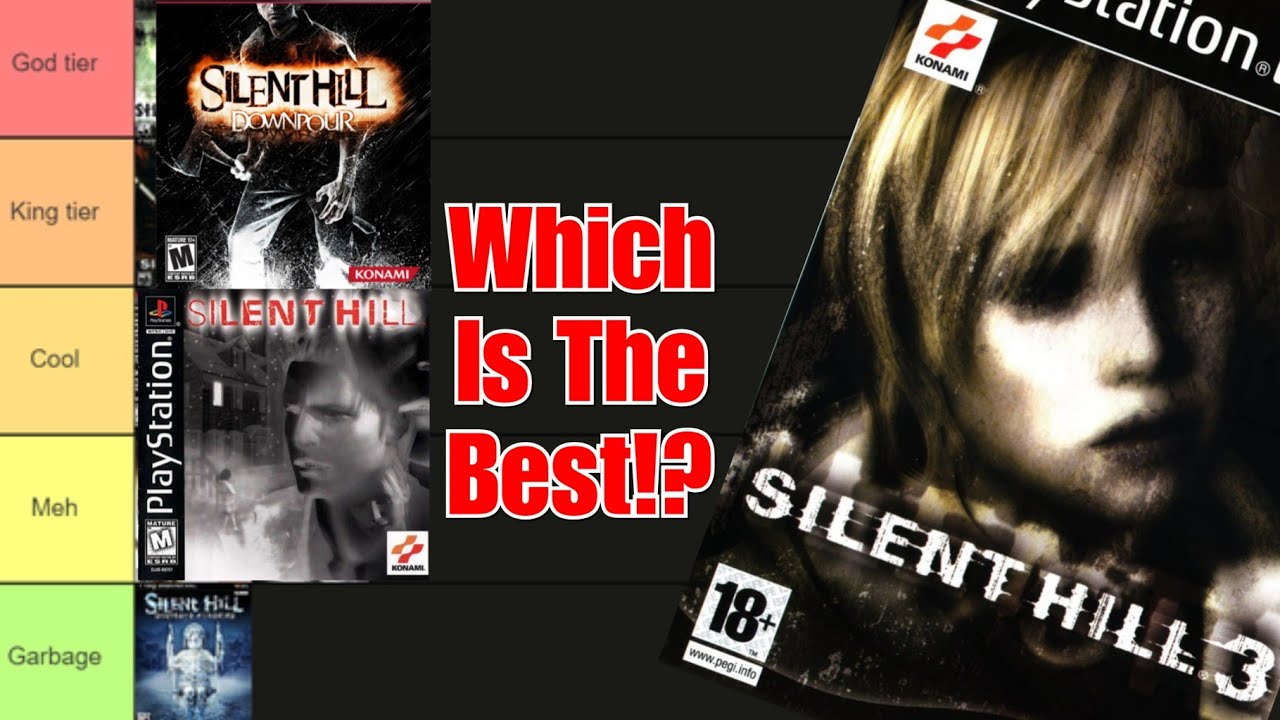Ranking The Silent Hill Video Game Series (Tier List)